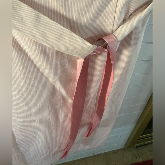 NWT Sz 14 Old Navy Pink and White Striped Dress - Picture 2 of 12